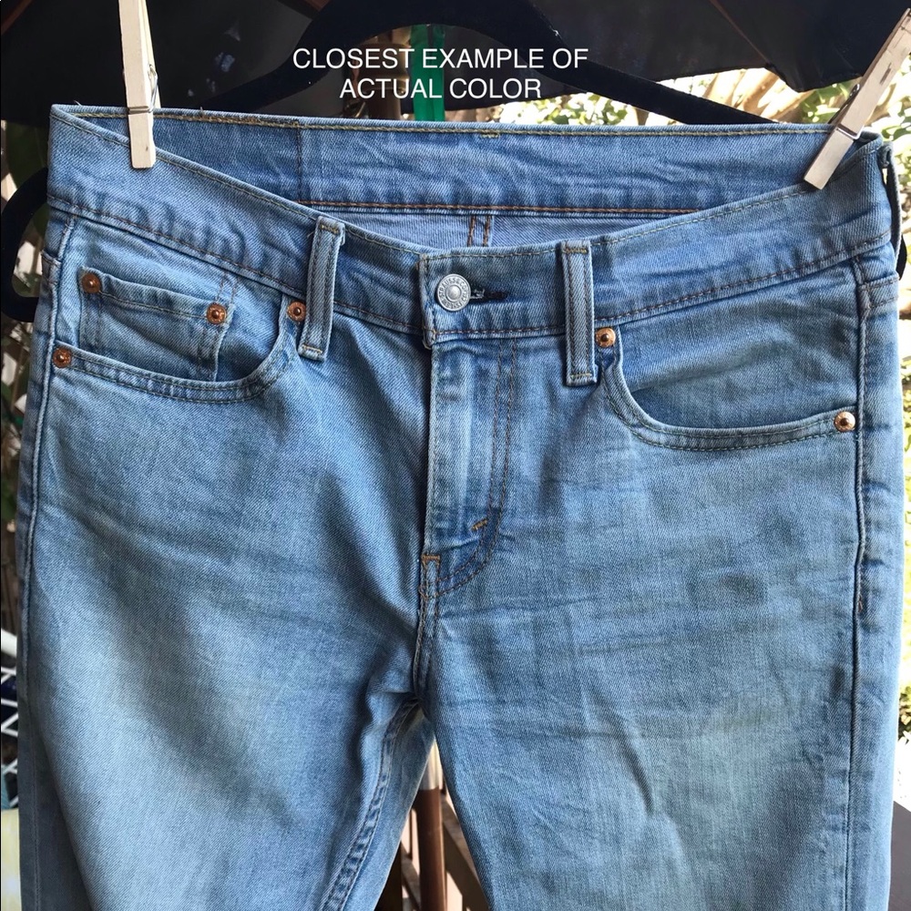 Used Levi’s 511 light blue wash W29 L32